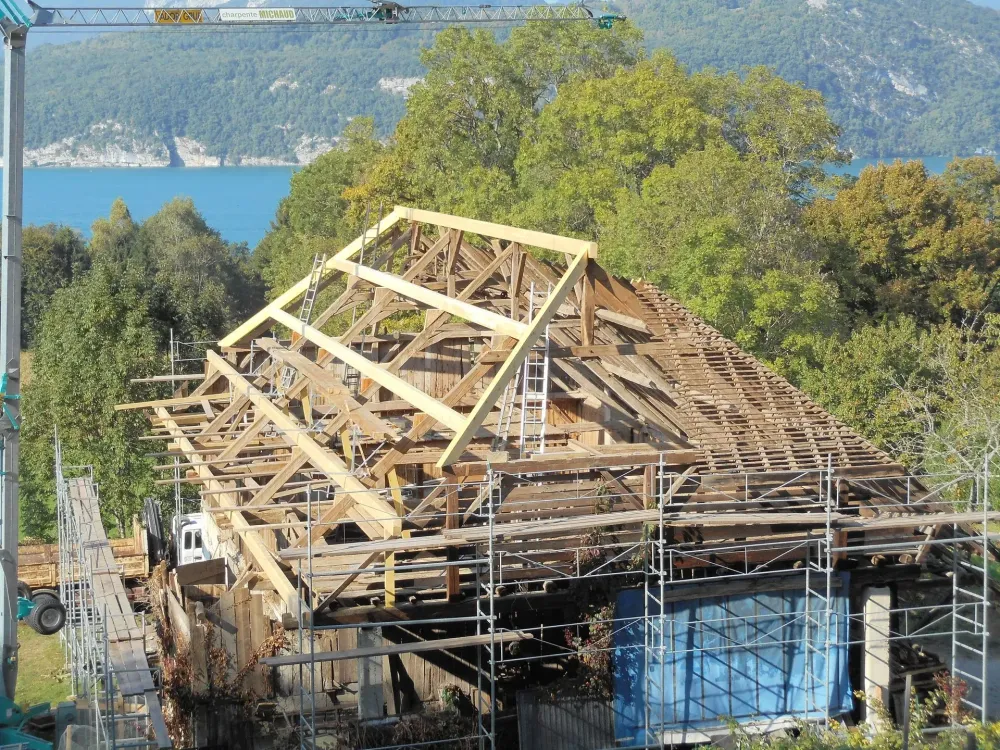 Travaux de charpente à Le Bourget-du-Lac